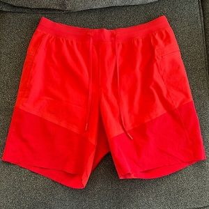 Lululemon L Lined Shorts 8” inseam